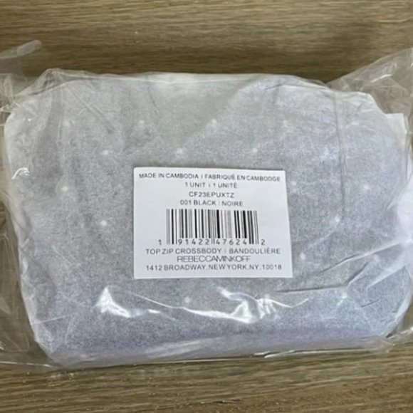 New Rebecca Minkoff Vegan Leather Studded Quilted Chain Crossbody Bag - Picture 6 of 6